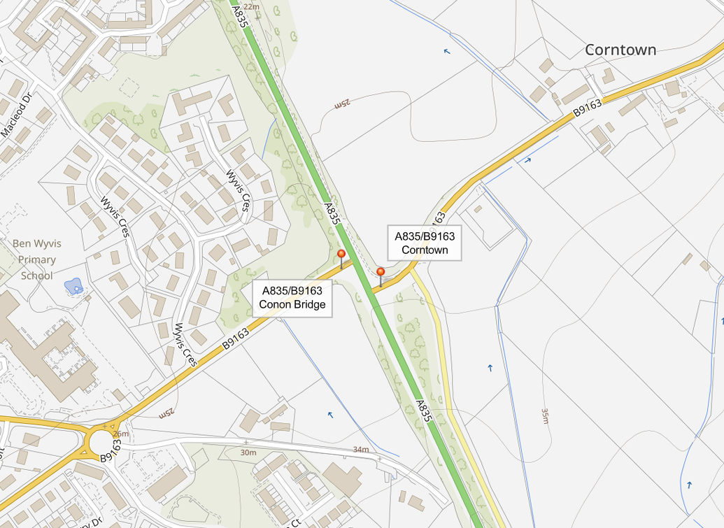 Map of junction