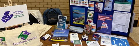 Picture of Highland Council Tenant Participation Display