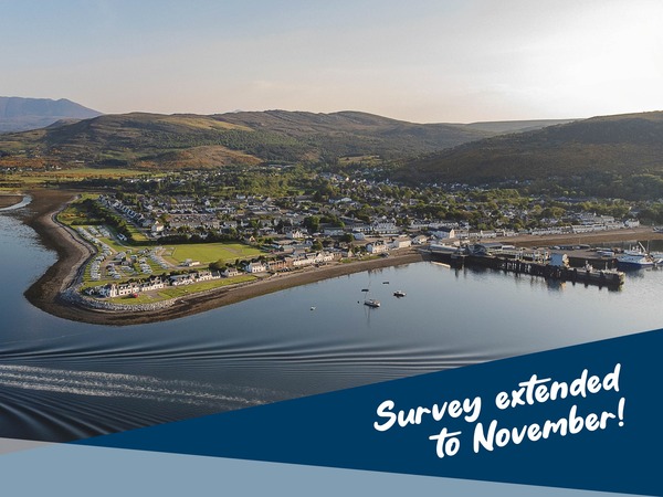 Image of Ullapool village from above